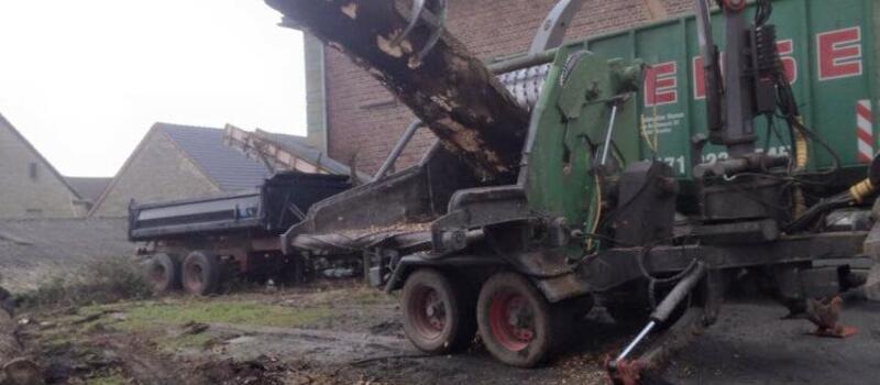 Referenzen - Holzhäckselarbeiten