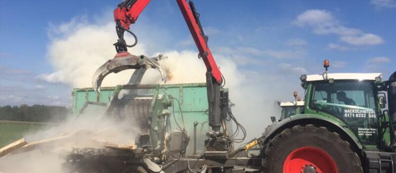 Referenzen - Holzhäckselarbeiten