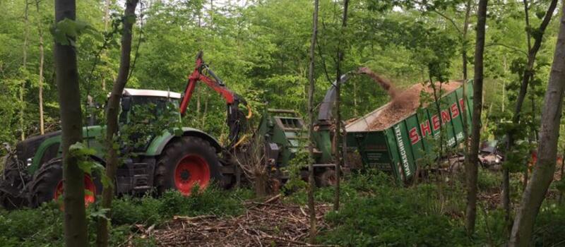 Referenzen - Holzhäckselarbeiten