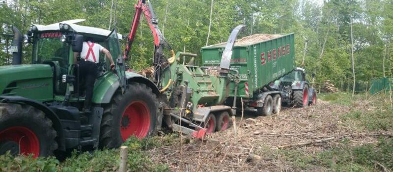 Referenzen - Holzhäckselarbeiten