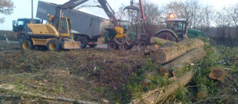 Referenzen - Holzhäckselarbeiten