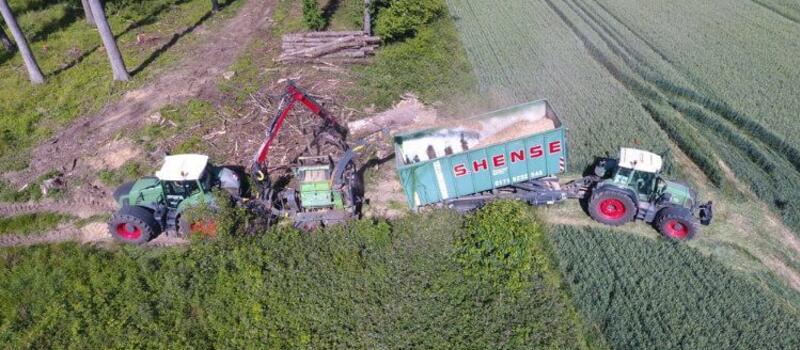 Referenzen - Holzhäckselarbeiten