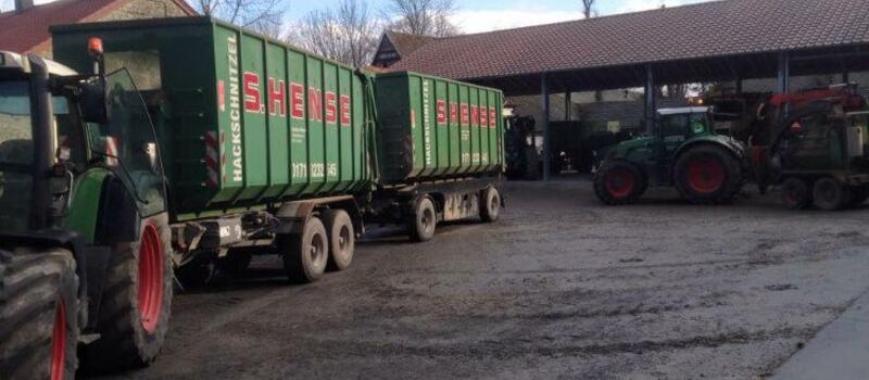 Referenzen - Holzhäckselarbeiten