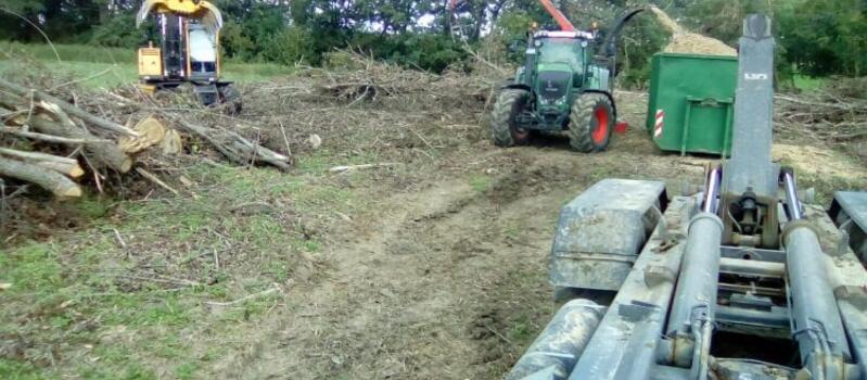 Referenzen - Holzhäckselarbeiten