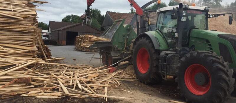 Referenzen - Holzhäckselarbeiten