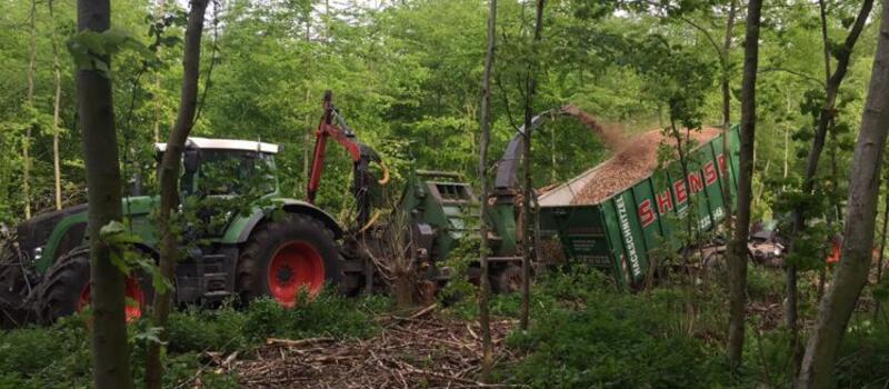 Referenzen - Holzhäckselarbeiten