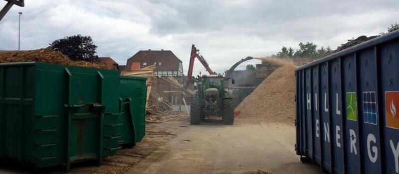 Referenzen - Holzhäckselarbeiten