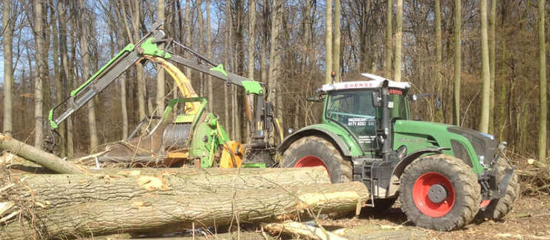 Referenzen - Holzhäckselarbeiten