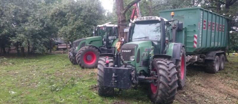 Referenzen - Holzhäckselarbeiten